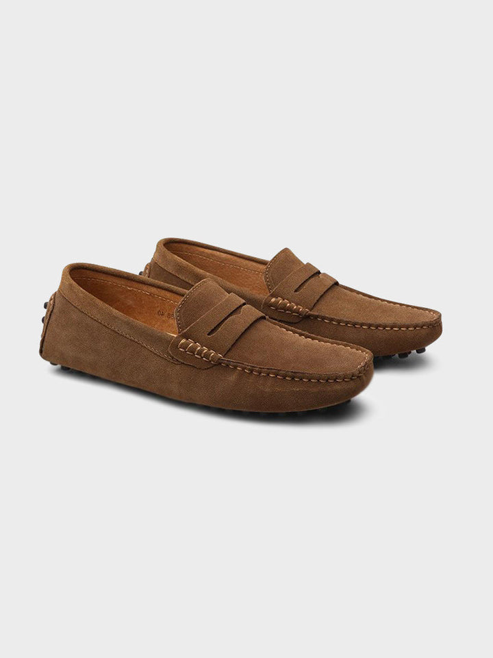 Suede Loafers