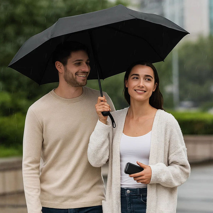 Kompakter Reiseschirm &amp; Etui