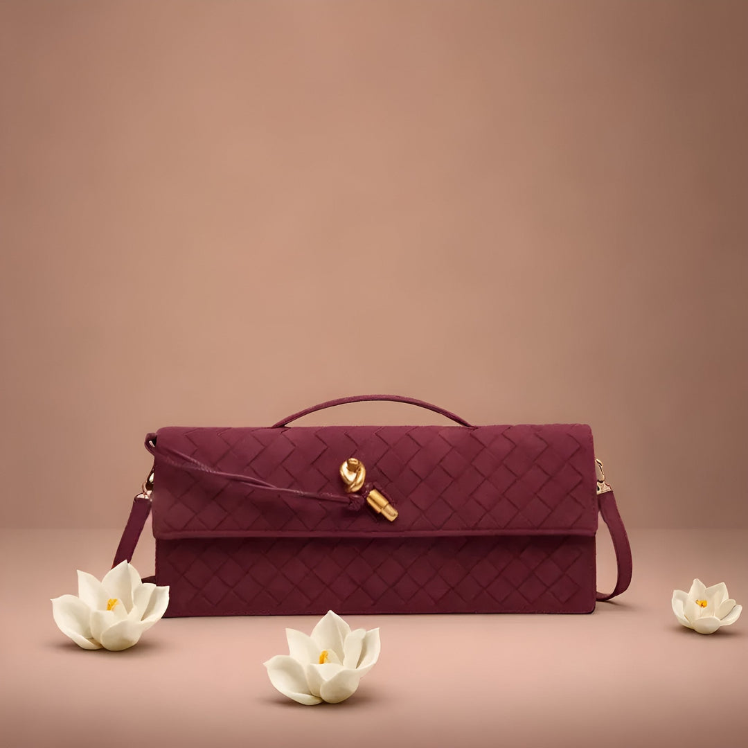 Thérèse – suede handbag