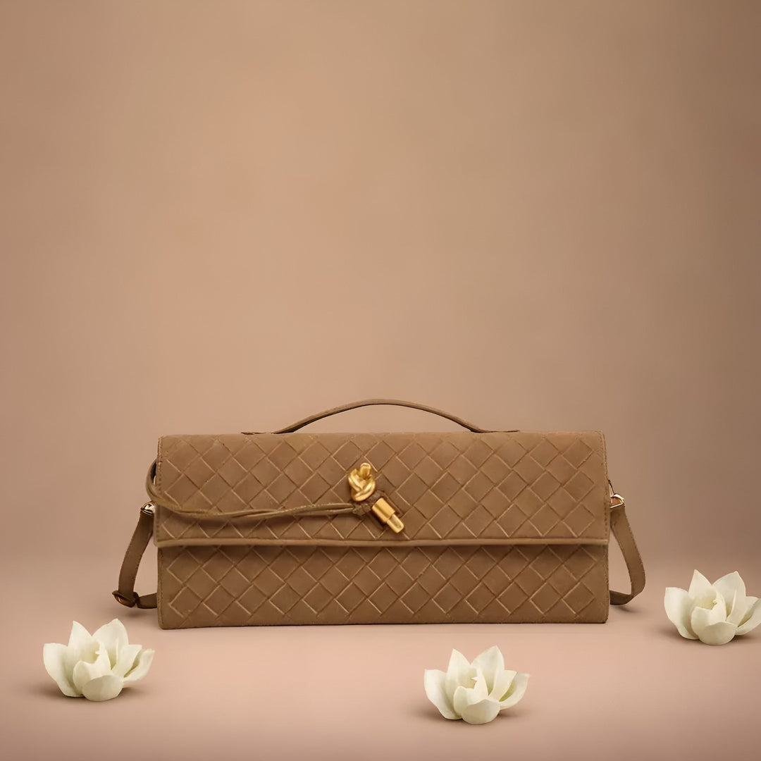 Thérèse – suede handbag