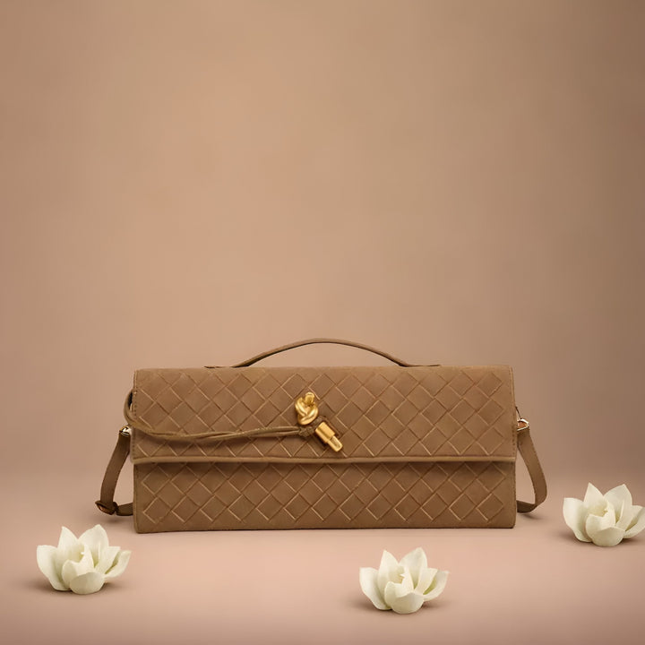 Thérèse – suede handbag