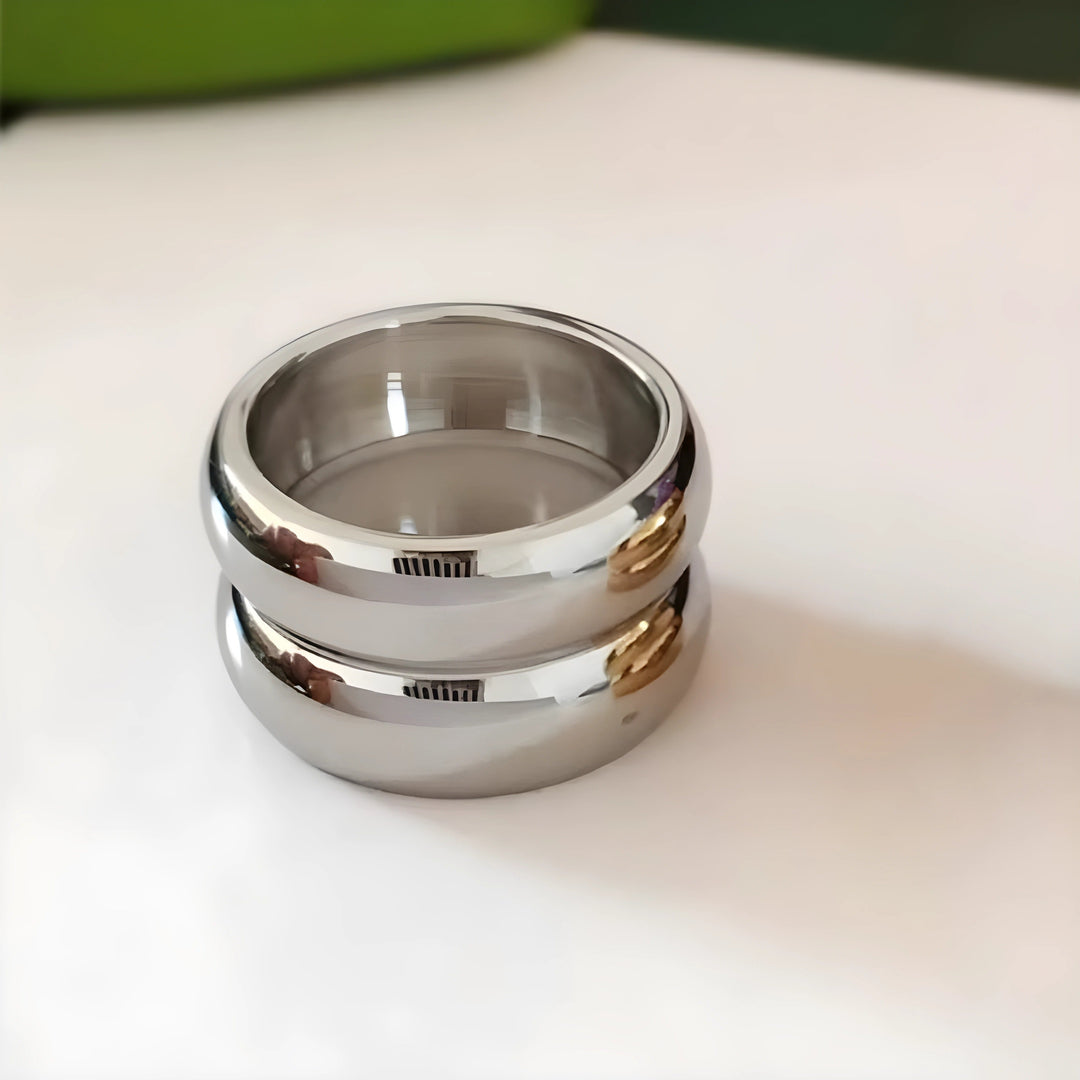 Émeline – Bague deux rangs