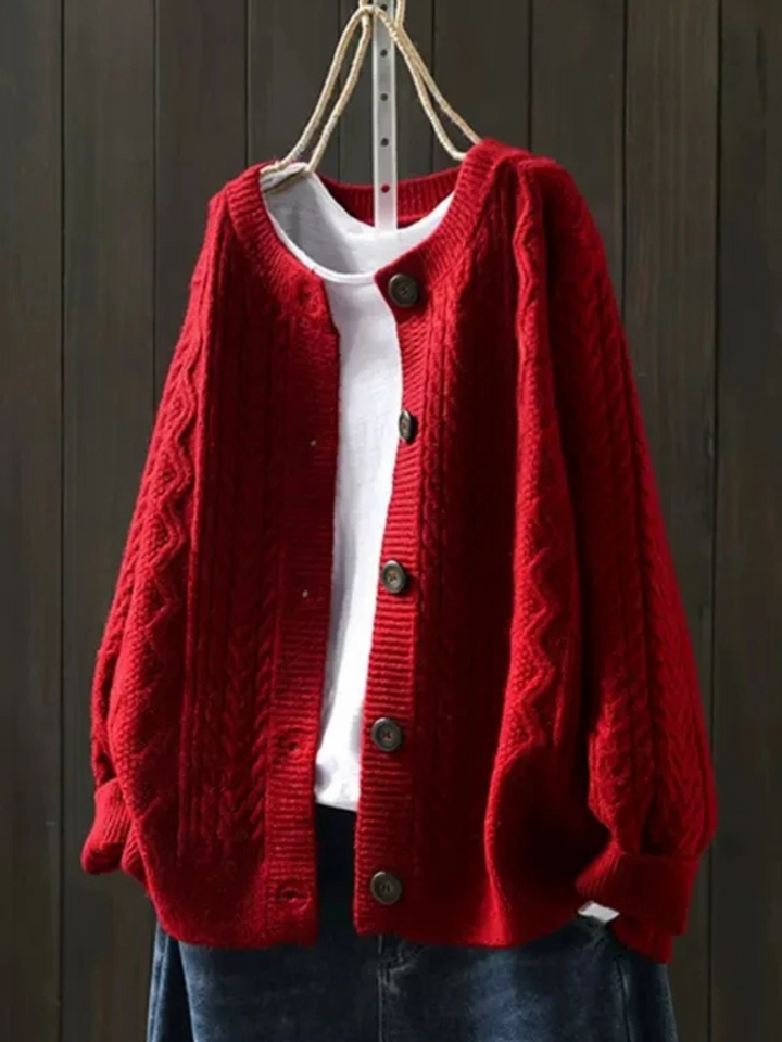 Patricia Knit Cable Cardigan