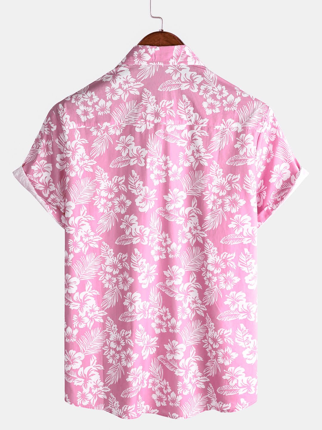 Hawaiian Short Sleeve Floral Blouse