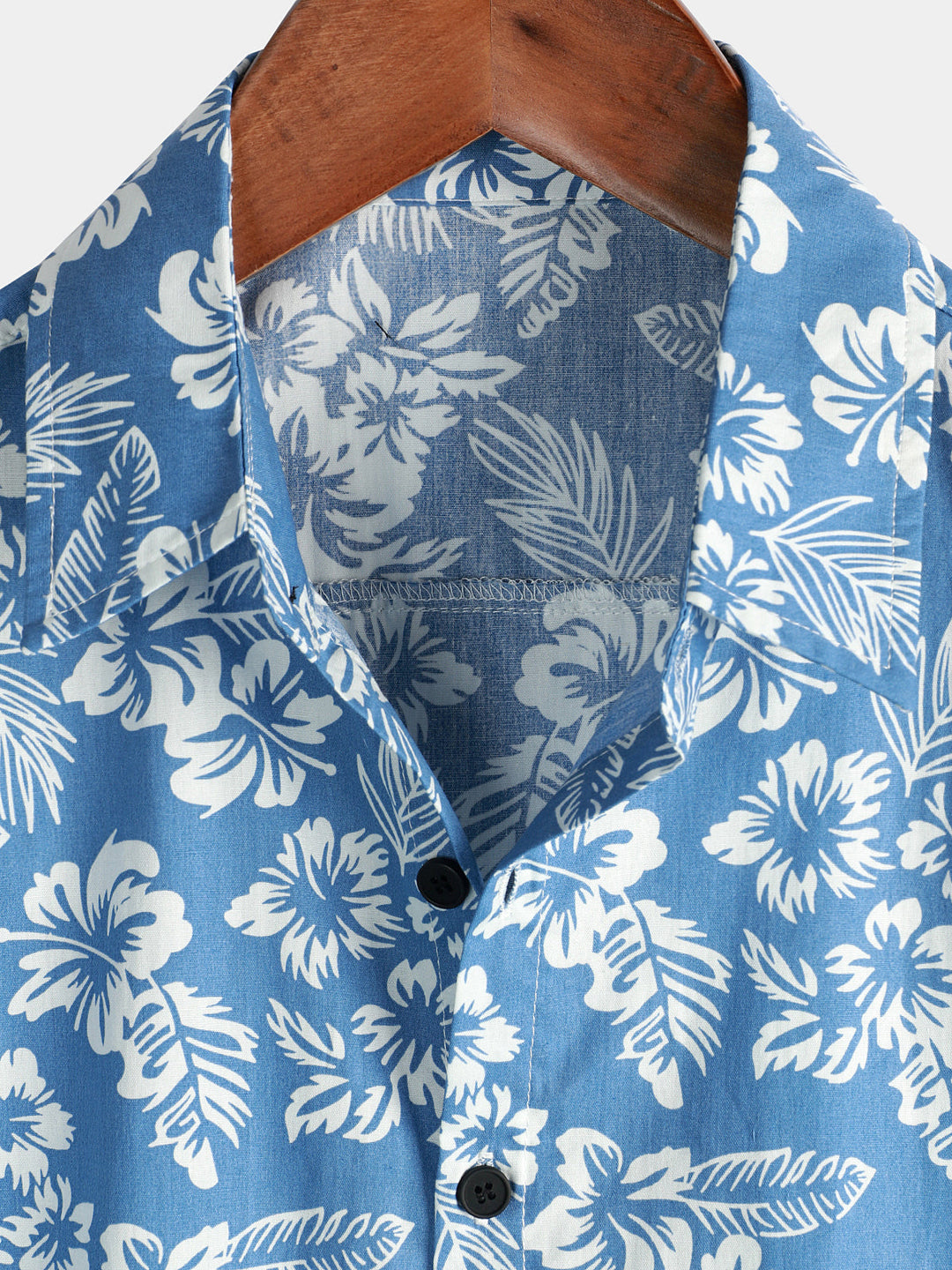 Hawaiian Short Sleeve Floral Blouse