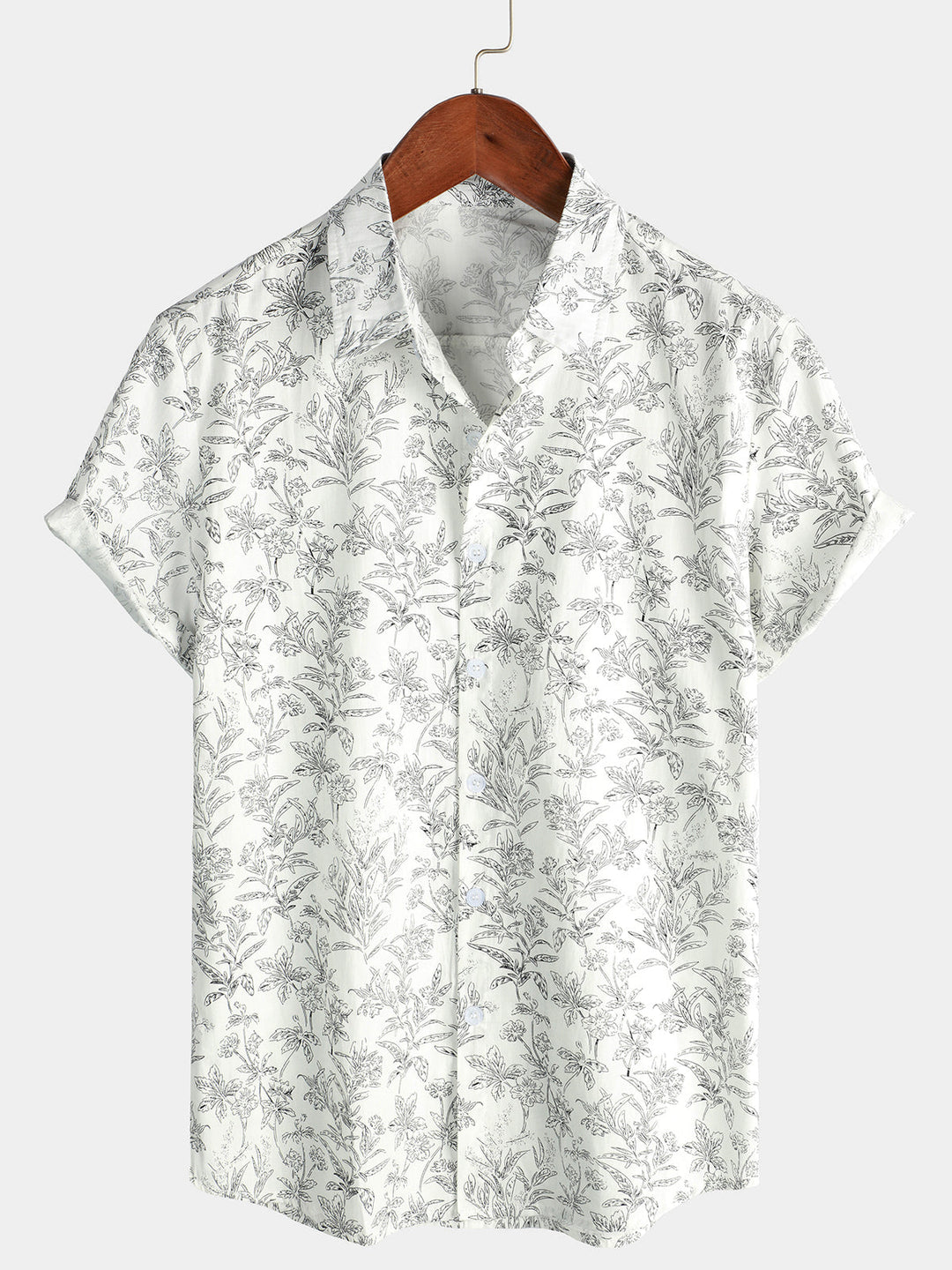 Hawaiian Cotton Short Sleeve Shirt