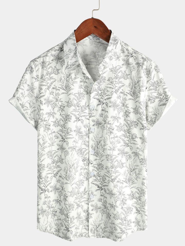 Hawaiian Cotton Short Sleeve Shirt
