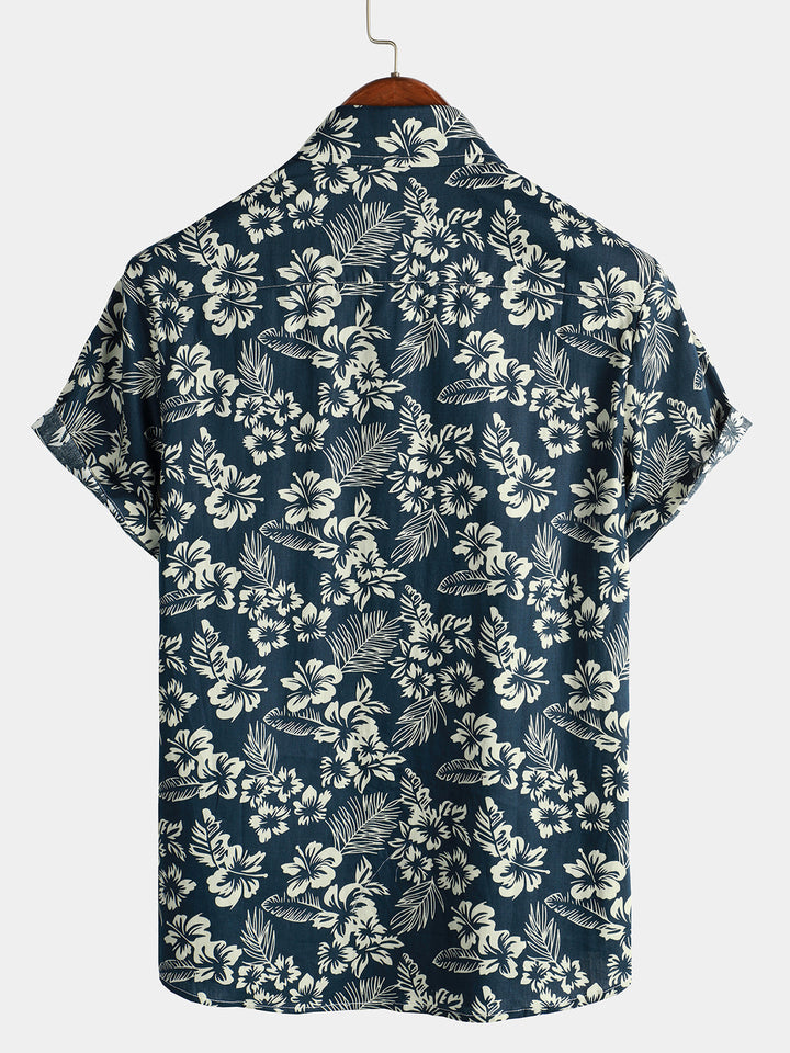 Hawaiian Cotton Short Sleeve Shirt