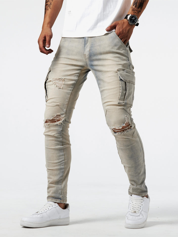 Pavel | Slim Fit Cargo Jeans