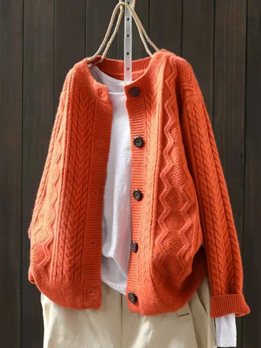 Patricia Knit Cable Cardigan