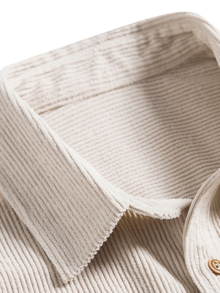 Shirt with Cuffs and Short Sleeves