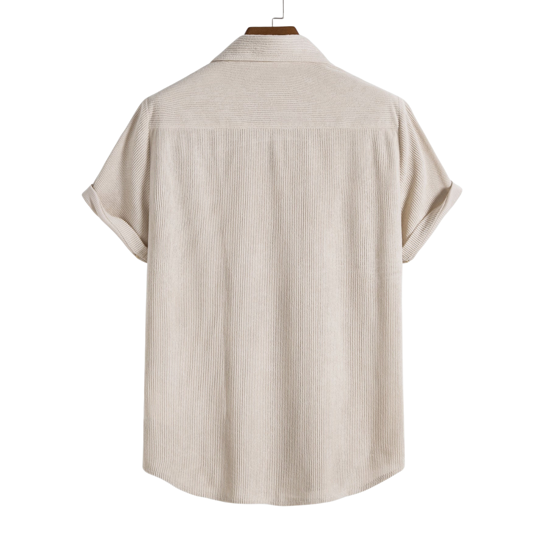 Shirt with Cuffs and Short Sleeves