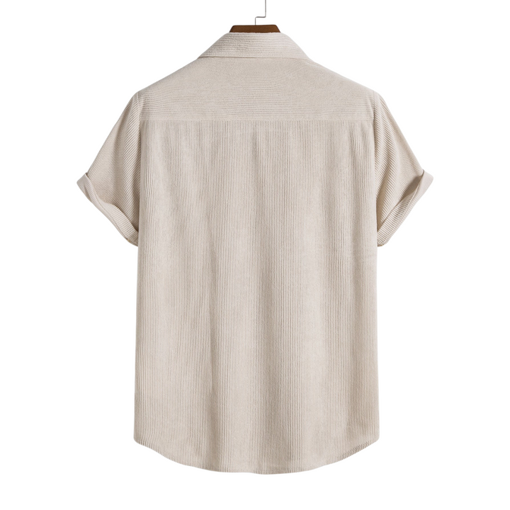 Shirt with Cuffs and Short Sleeves