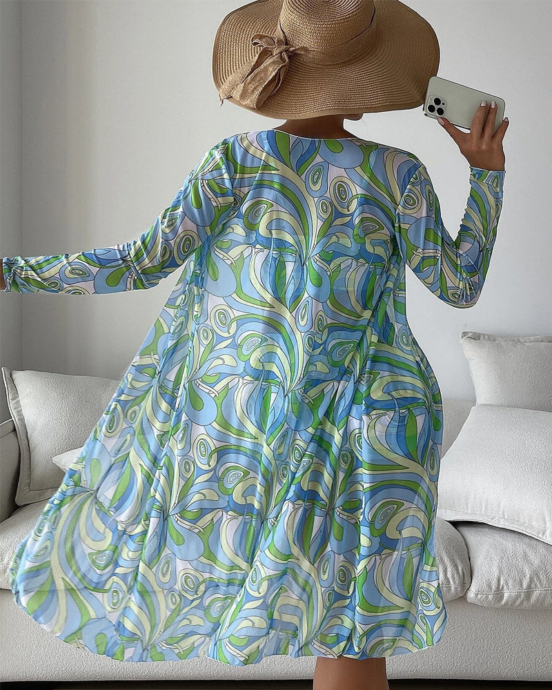 Mihaela | 3-Piece Printed Bikini Set