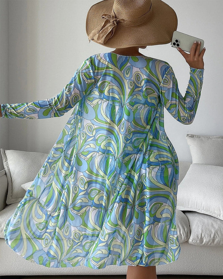 Mihaela | 3-Piece Printed Bikini Set