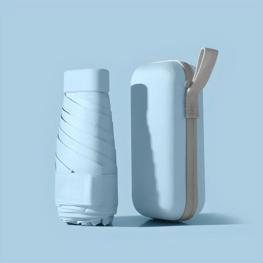 Kompakter Reiseschirm &amp; Etui