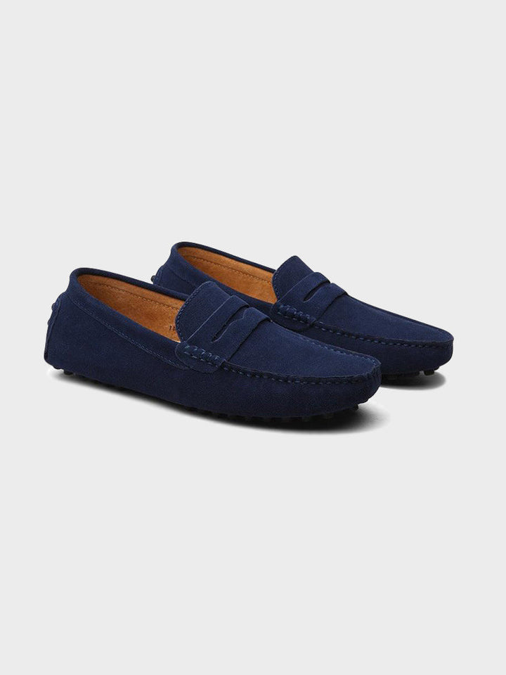 Suede Loafers