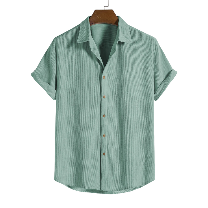 Shirt with Cuffs and Short Sleeves