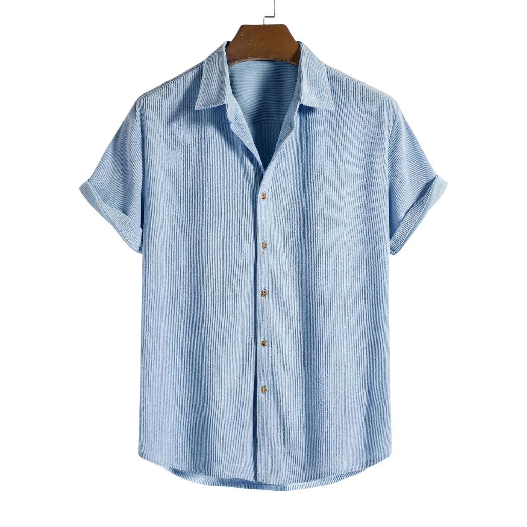 Shirt with Cuffs and Short Sleeves