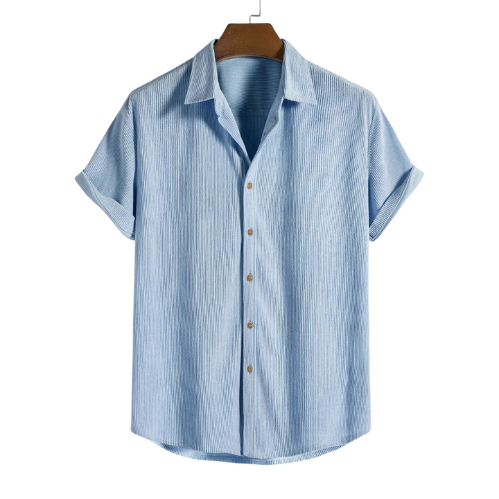 Shirt with Cuffs and Short Sleeves