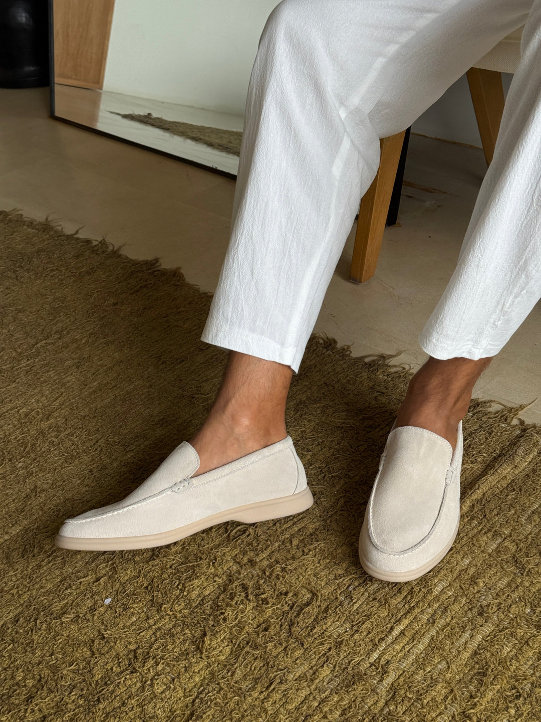 Monaco Old Money Suede Loafers