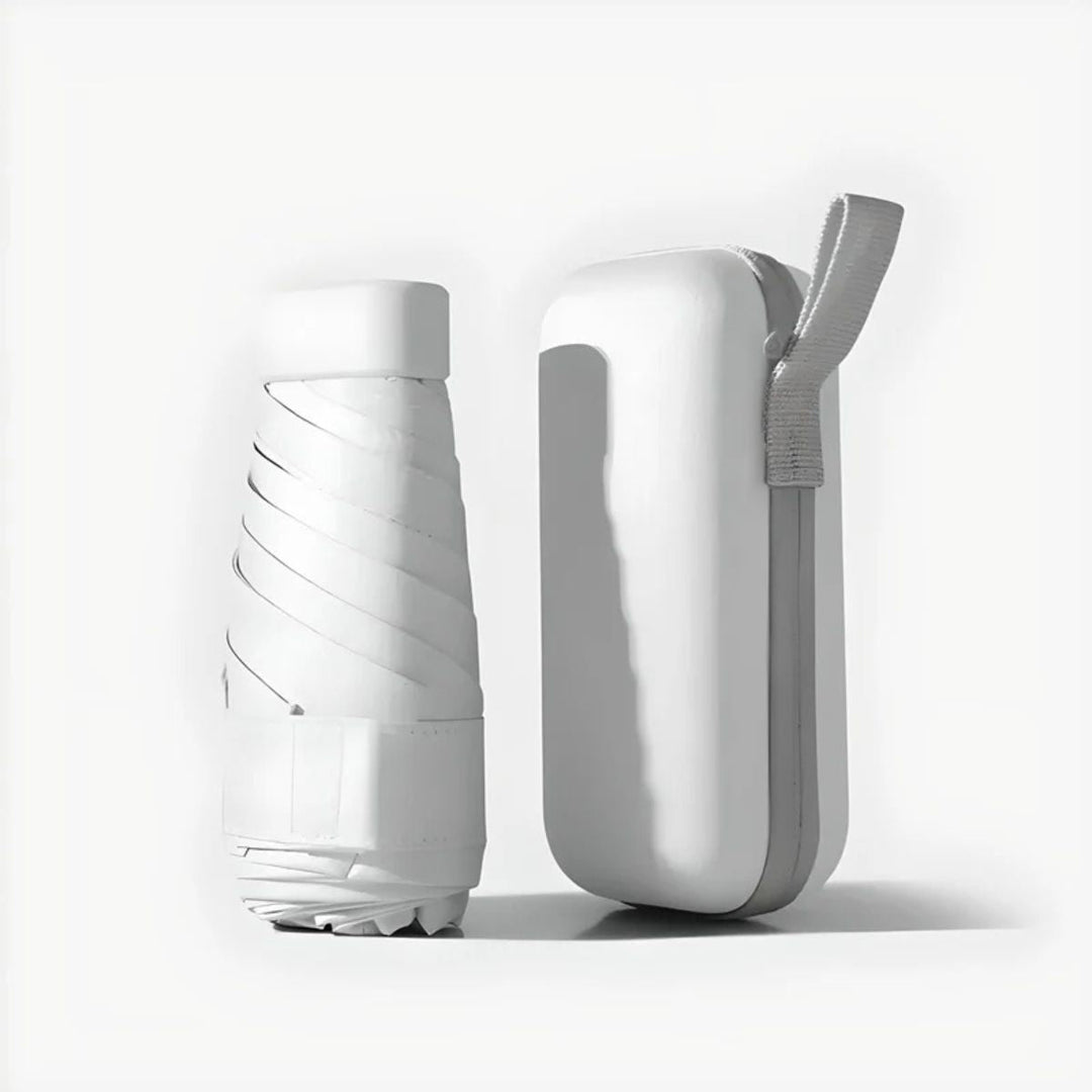 Kompakter Reiseschirm &amp; Etui