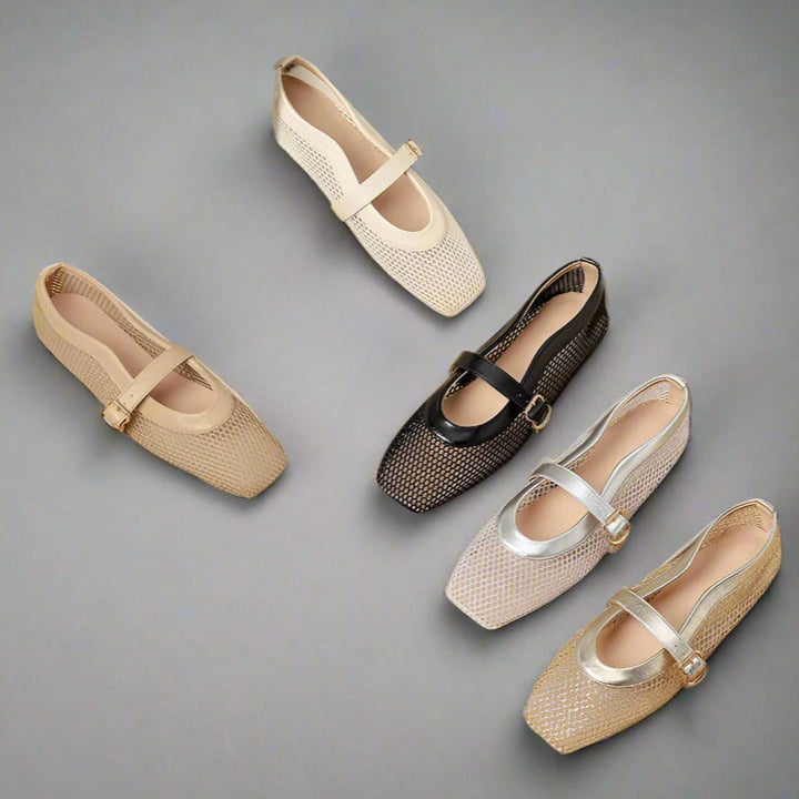 AVELINA MESH FLATS