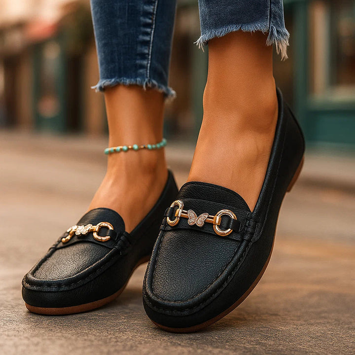 SORELLA RHINESTONE LOAFERS