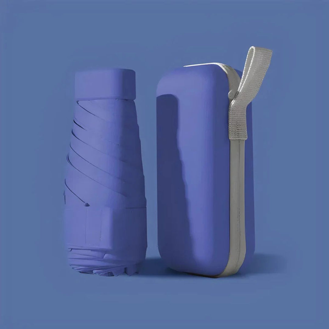 Kompakter Reiseschirm &amp; Etui