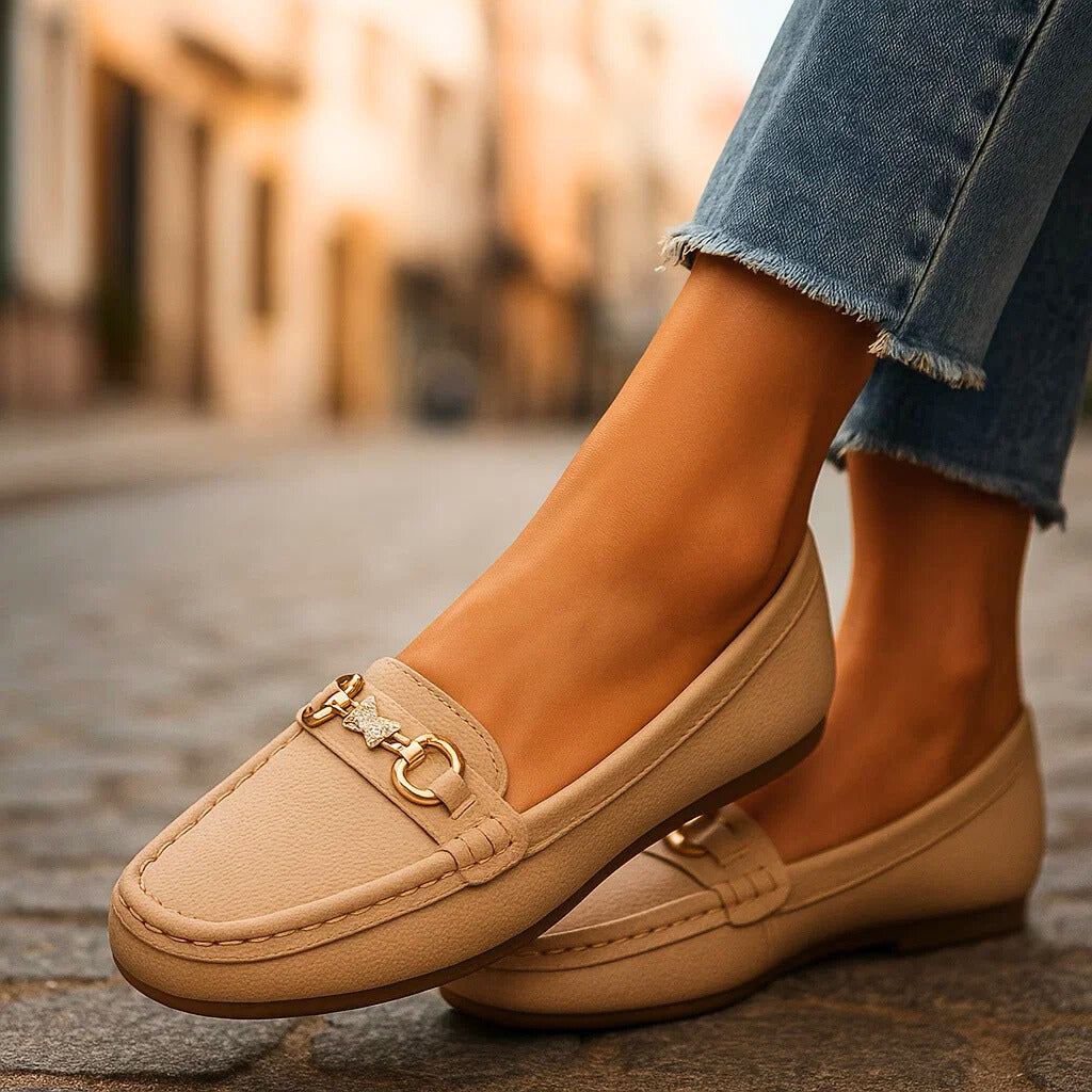 SORELLA RHINESTONE LOAFERS