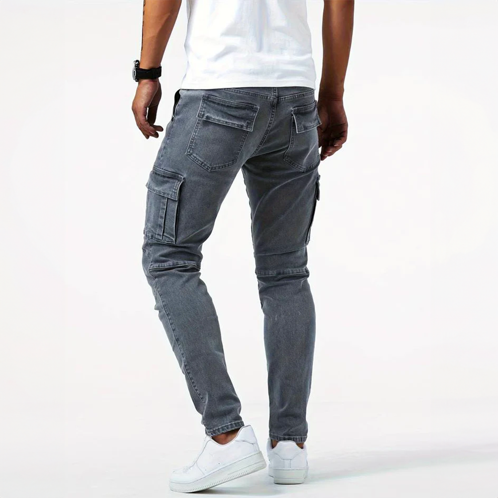 Mihai | Cargo Stretch Jeans