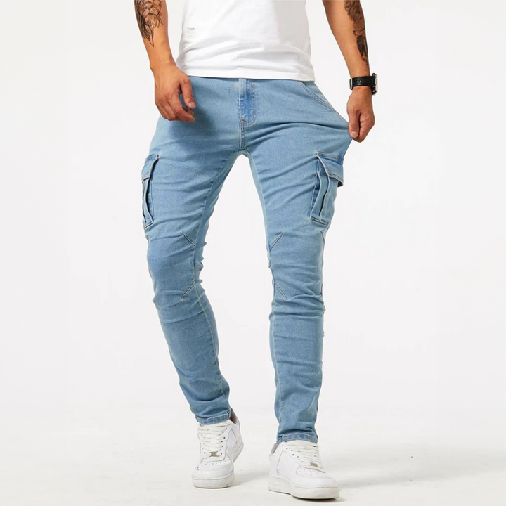 Mihai | Cargo Stretch Jeans