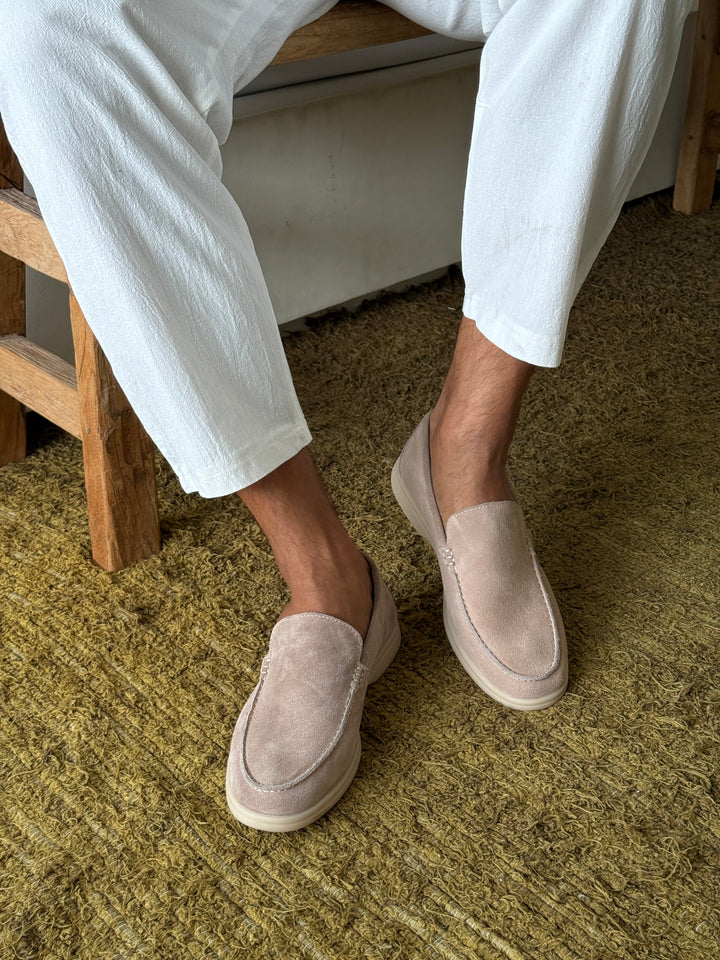 Monaco Old Money Suede Loafers