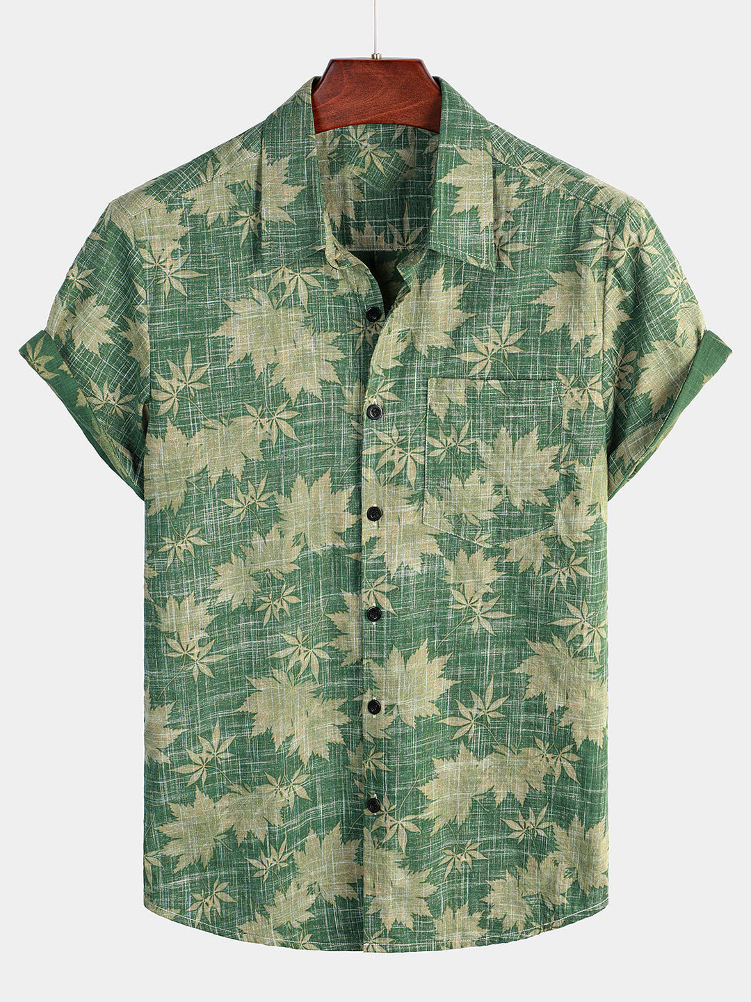 Hawaiian Cotton Short Sleeve Shirt