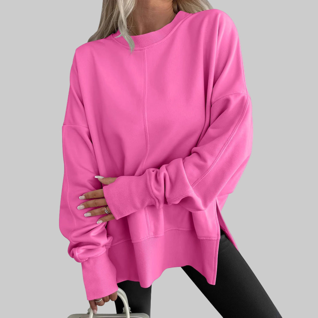 Nancy - Comfy Oversized Long Sleeve Sweatshirt