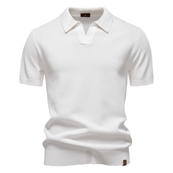 Alin | Elegant Polo with Short Sleeves