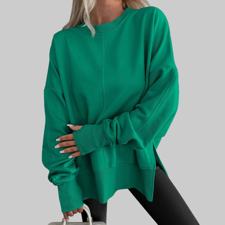 Nancy - Comfy Oversized Long Sleeve Sweatshirt