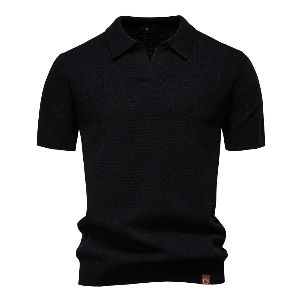 Alin | Elegant Polo with Short Sleeves