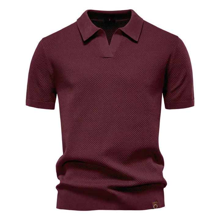 Alin | Elegant Polo with Short Sleeves