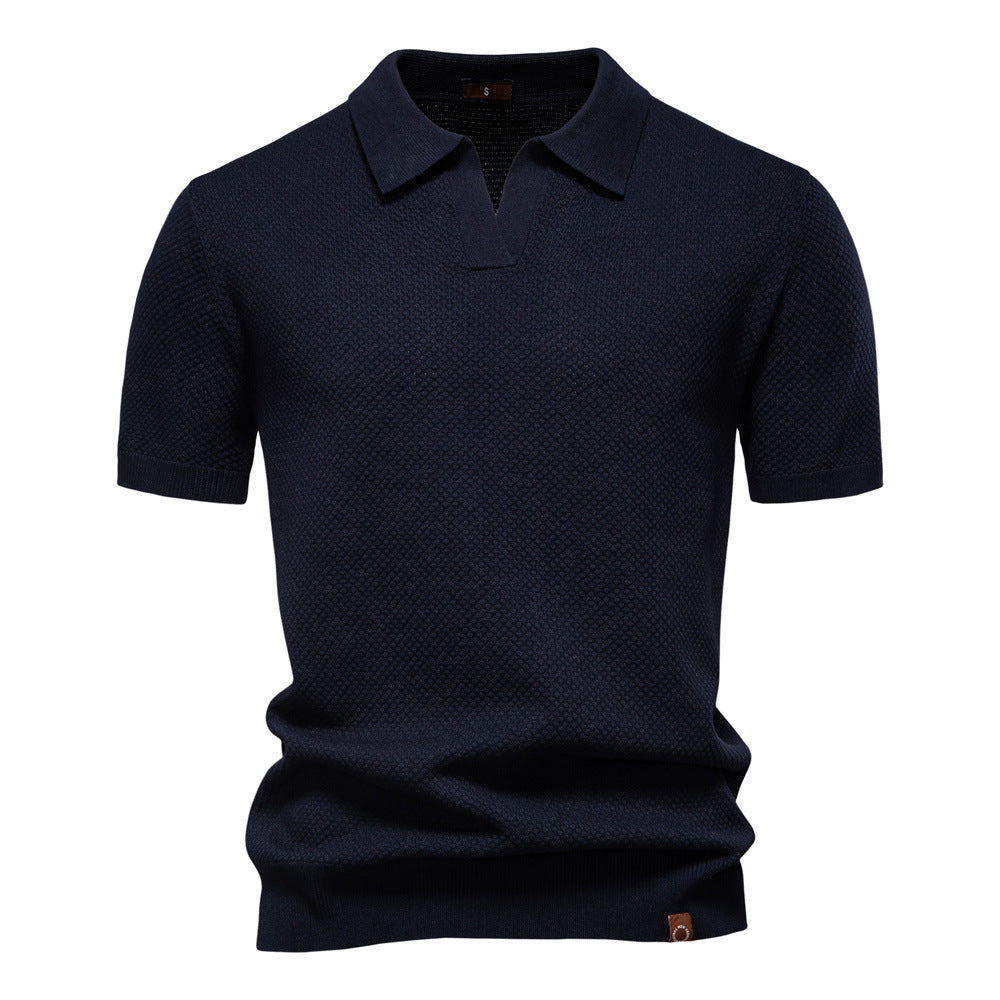 Alin | Elegant Polo with Short Sleeves