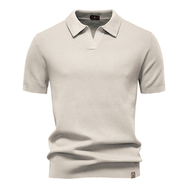 Alin | Elegant Polo with Short Sleeves