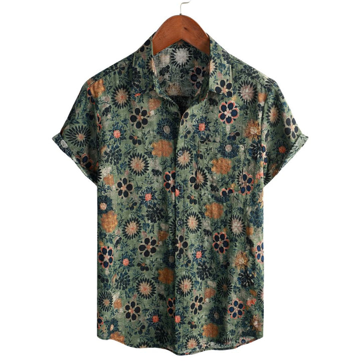 Hawaiian Cotton Short Sleeve Shirt