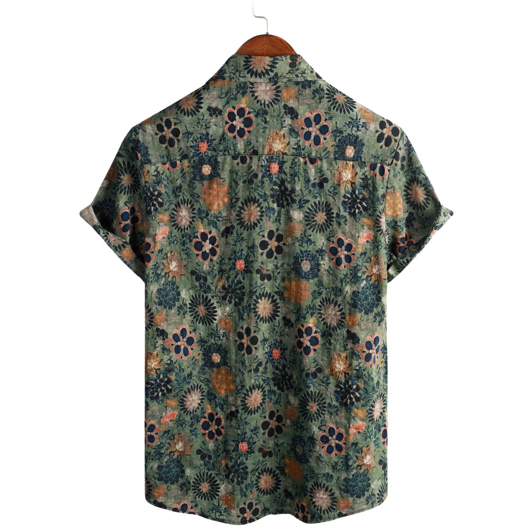 Hawaiian Cotton Short Sleeve Shirt