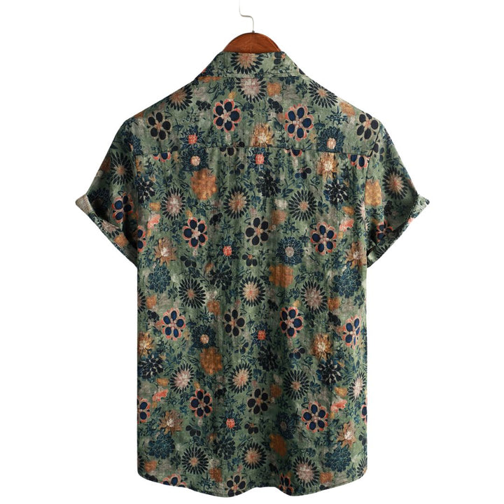Hawaiian Cotton Short Sleeve Shirt