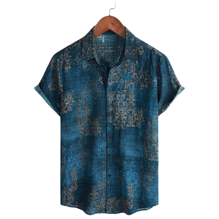 Elegant Short-Sleeve Shirt for Men