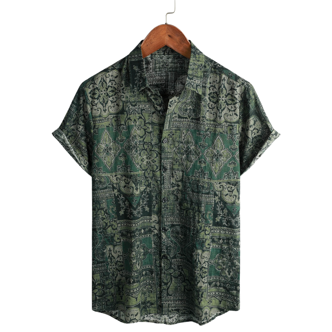 Elegant Short-Sleeve Shirt for Men