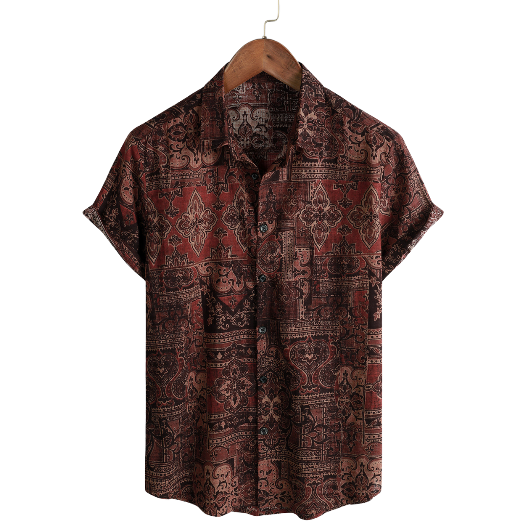 Elegant Short-Sleeve Shirt for Men