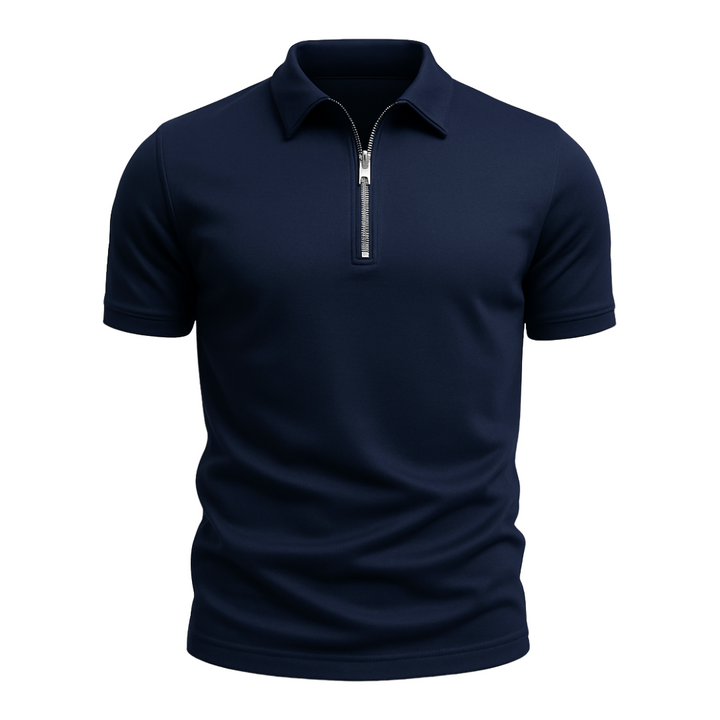 Vlad | Classic Zip Polo Shirt 2+1 Free
