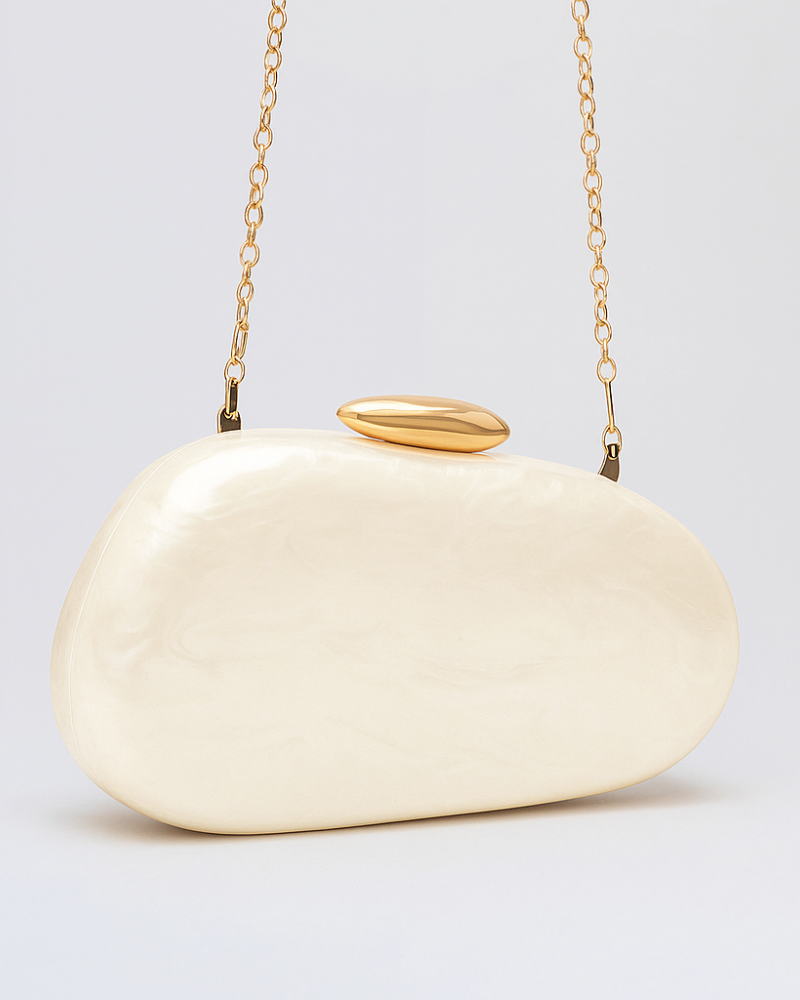 Pearlescent Clutch