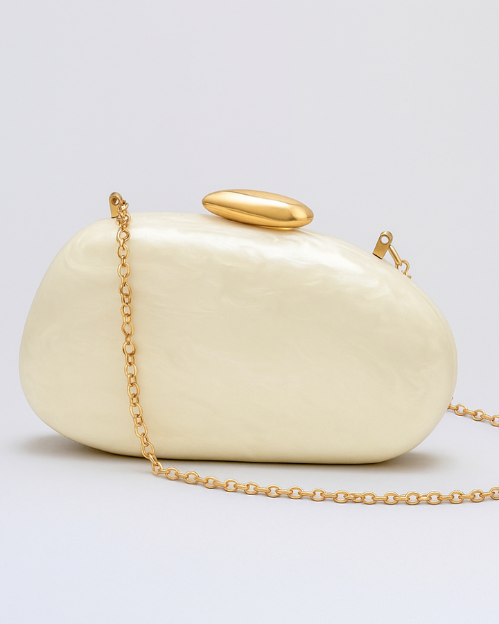 Pearlescent Clutch